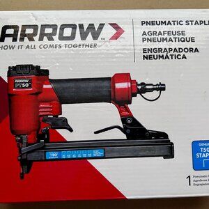 ARROW 079055482901 Stapler Pneumatic PT50 Professional Heavy Duty **USED**